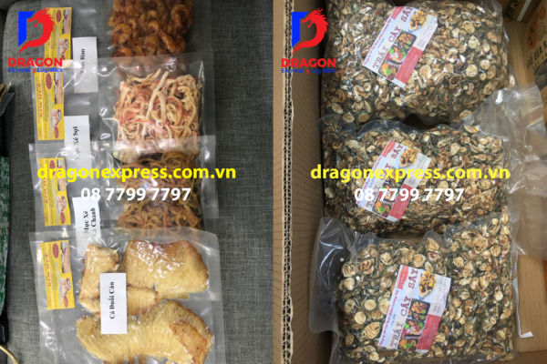 Dragon - nhận gửi đa dạng hàng hóa, thực phẩm, khô cá, khô mực, mắm,...