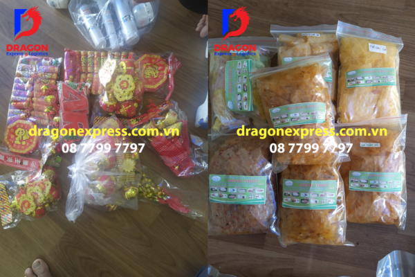 Dragon - nhận gửi đa dạng hàng hóa, thực phẩm, đồ ăn, bánh tráng,...